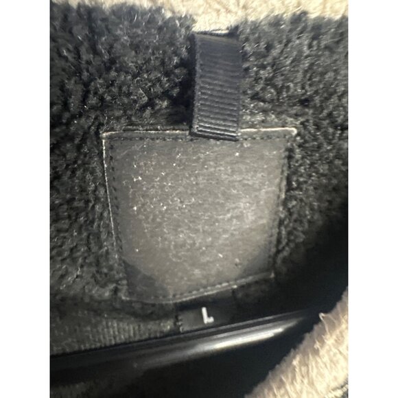 Women’s L Embroidered Cardigan Boho Metal Hook Closure Knit Sweater Chic - Picture 4 of 8